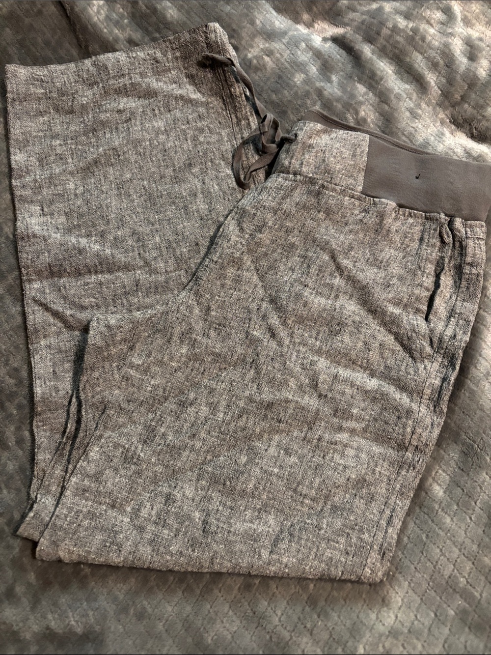 NWOT New York & Company Linen Blend Wide  Leg Pants